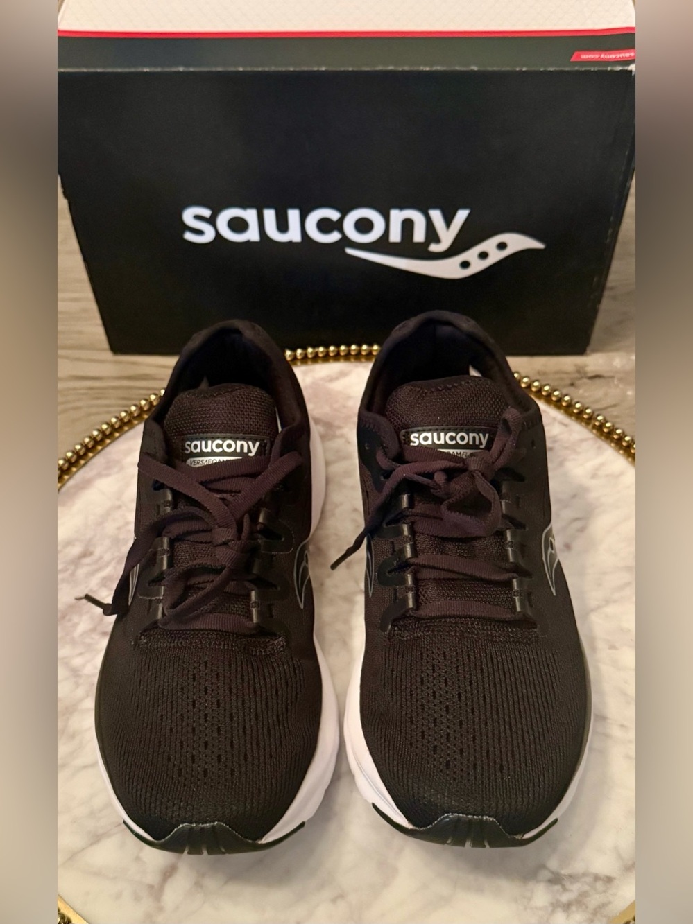 🚨Saucony Versafoam Flare Black Running Shoes | Sz: 6.5 ( NWB) - Picture 3 of 8